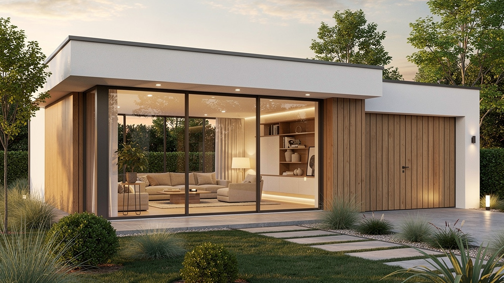 Plan maison 100m2 avec garage : optimiser chaque mètre carré